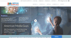 Desktop Screenshot of americanmediaguys.com