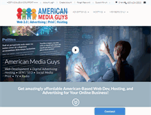 Tablet Screenshot of americanmediaguys.com